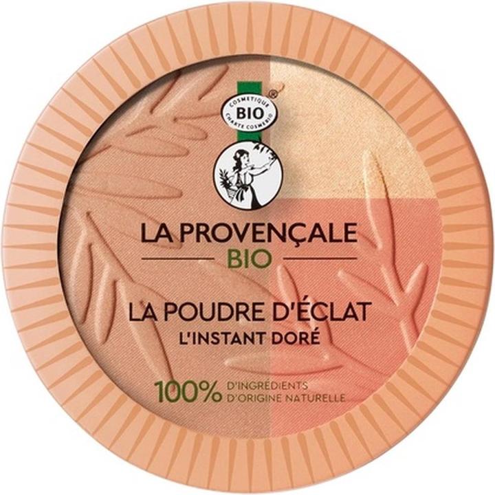 La Provençale Bio Glitzerpulver Instant Gold 3 in 1 Sonnenpuder