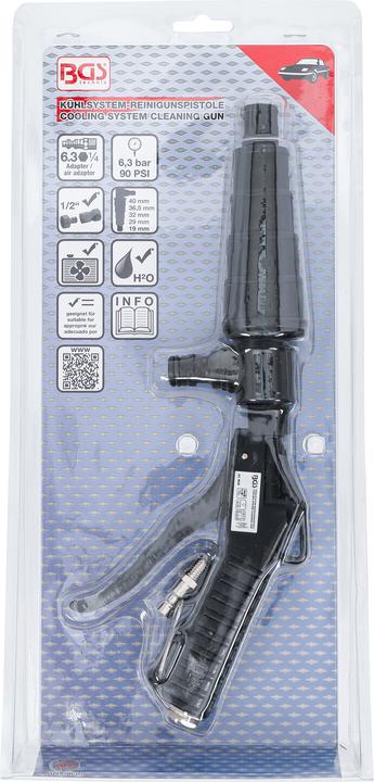 Image du produit BGS Pistolet de nettoyage de système de refroidissement