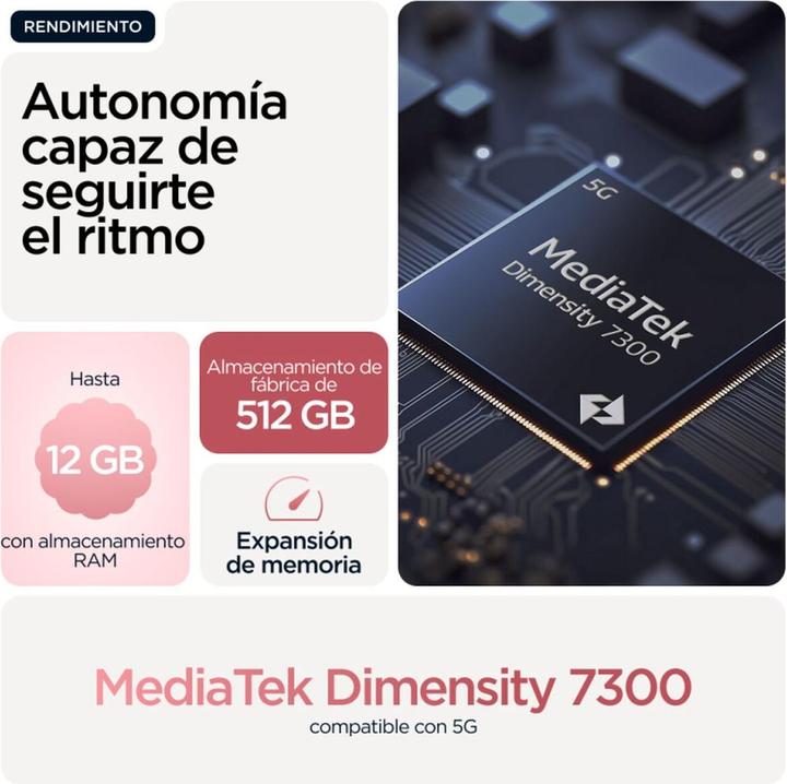 Image du produit Motorola Moto G86 (Chrysanthème, 6.67", SIM + eSIM, 5G)