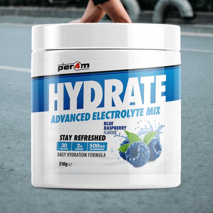 Actual product image Per4m Hydrate Advanced Electrolyte Mix (Blue raspberry)