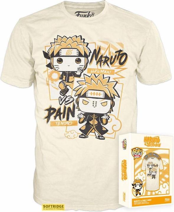 Produktbild Funko Naruto Boxed Tee T-Shirt Naruto v Pain Grösse XL (XL)