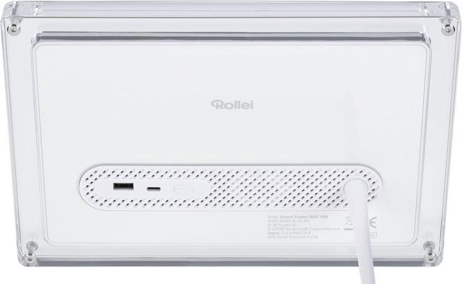 Produktbild Rollei Smarter Bilderrahmen | 10,1" Diagonale | WiFi | Frameo App | Acryl | Modell 109 (10.10", 1280 x 800 Pixel)