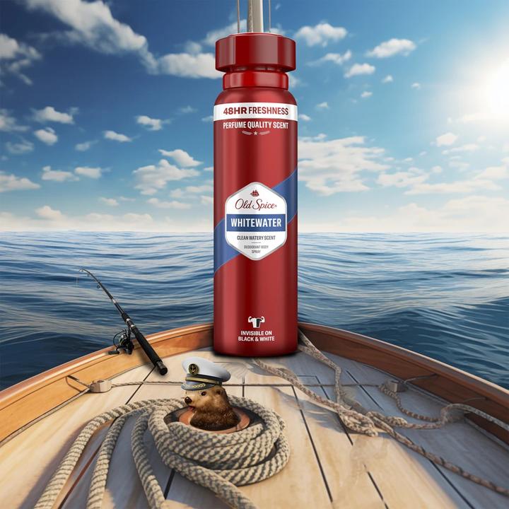 Actual product image Old Spice WhiteWater - Deodorant spray for men (M) (Spray, 150 ml)
