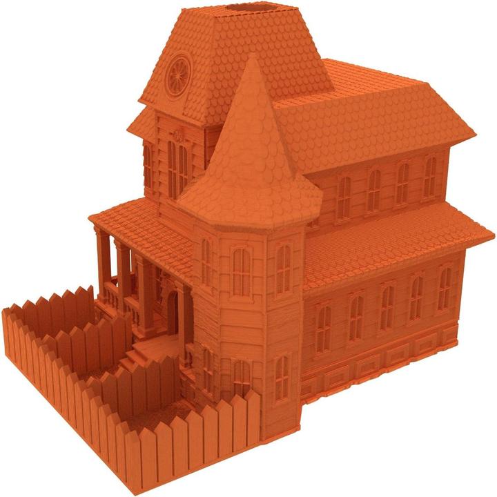 Produktbild Feldherr 3D Würfelturm Haunted orange für Tabletop & Rollenspiel (Kunststoff)