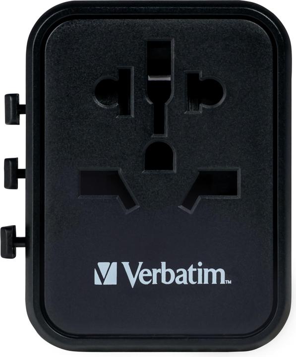 Image du produit Verbatim Adaptateur universel de voyage avec 2 ports USB-A