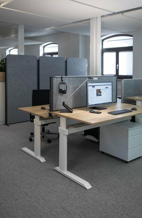 Immagine prodotto Maul Divisorio da tavolo MAULconnecto Uplight 160x50cm Acoustic d.gr/an (160 x 50 cm)