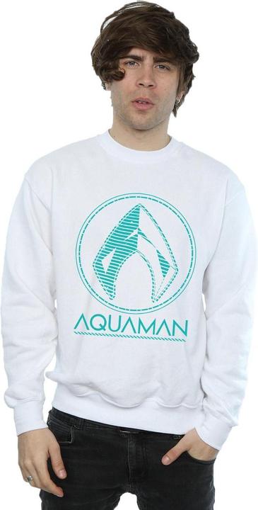 Produktbild Aquaman Aqua Logo Sweatshirt (XXL)