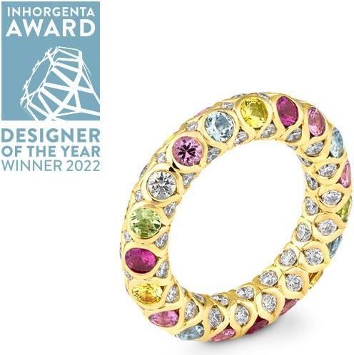 Produktbild Breuning RING - ED.TOP.HELL/Brillant (50, 585/14 K Gold)