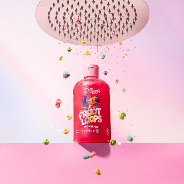 Produktbild Bubble T Bath & Shower Gel Kelloggs Fruit Loops 500ml (500 ml)