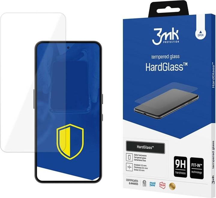 3MK - HardGlass Screen Protector - Nothing Phone (3a) Lite - Clear (Nothing Phone (3a))