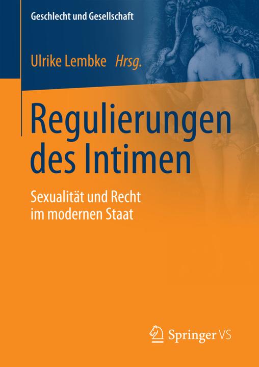 Produktbild Regulierungen des Intimen (Deutsch, Ulrike Lembke, 2016)