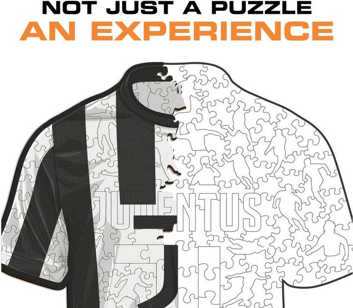 Image du produit Iconic Juventus FC - Maillot - Puzzle en Bois Taille S (150 Pièces) (150 pièces)