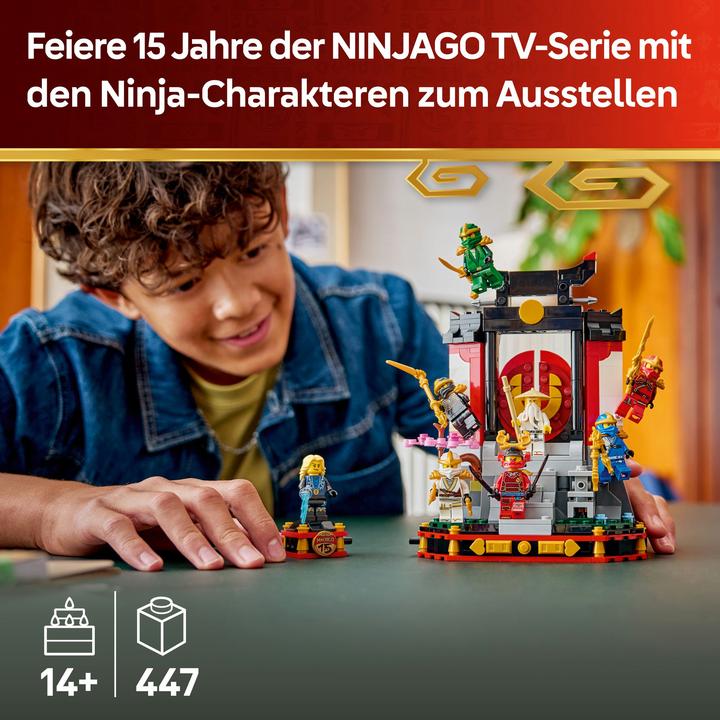 Image du produit LEGO 15-jähriges Jubiläum: Ninja-Charaktere zum Ausstellen (71866, LEGO Ninjago)