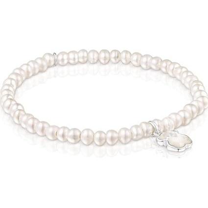 Tous, Armschmuck, Beaded bracelet with pearls Icon Color 212531520