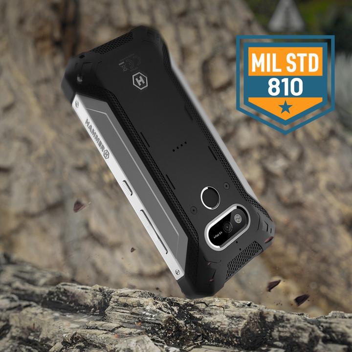 Immagine prodotto Myphone HAMMER EXPLORER PLUS smartphone argento (64 GB, Argento, 5.72", Doppia SIM, 4G)