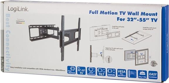 Produktbild LogiLink Wall Mount (Wand, 55", 50 kg)