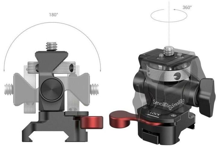 Produktbild SmallRig Swivel und Tilt Adjustable Monitor Mount mit NATO Clamp Mount 2906B (Monitor Zubehör)