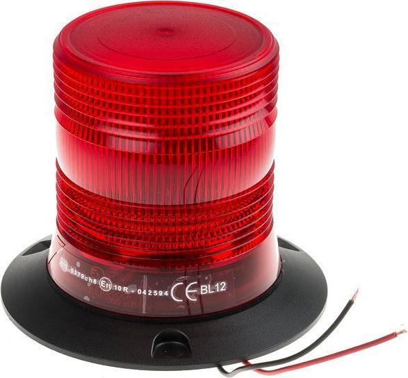 Produktbild RS PRO LED Beacon, Red, 3 Point, 10-30Vdc