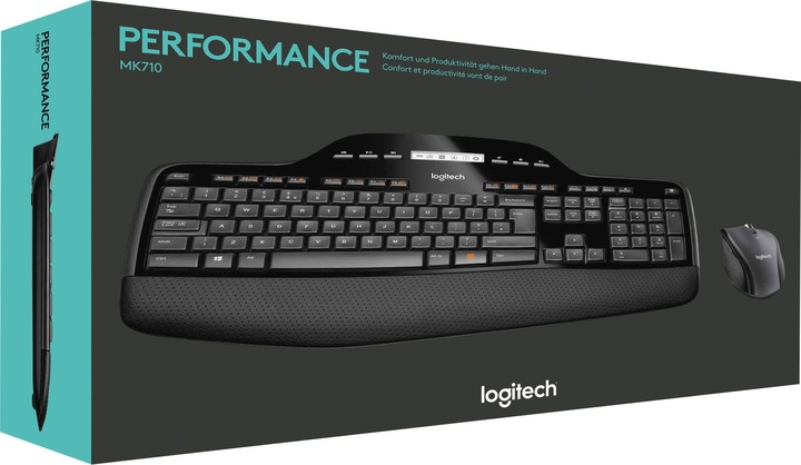 Actual product image Logitech Mk710 (CH, Wireless)