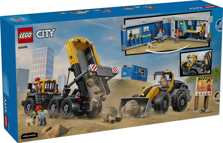 Image du produit LEGO Camions à benne et chargeuses à godet (60494, LEGO City)