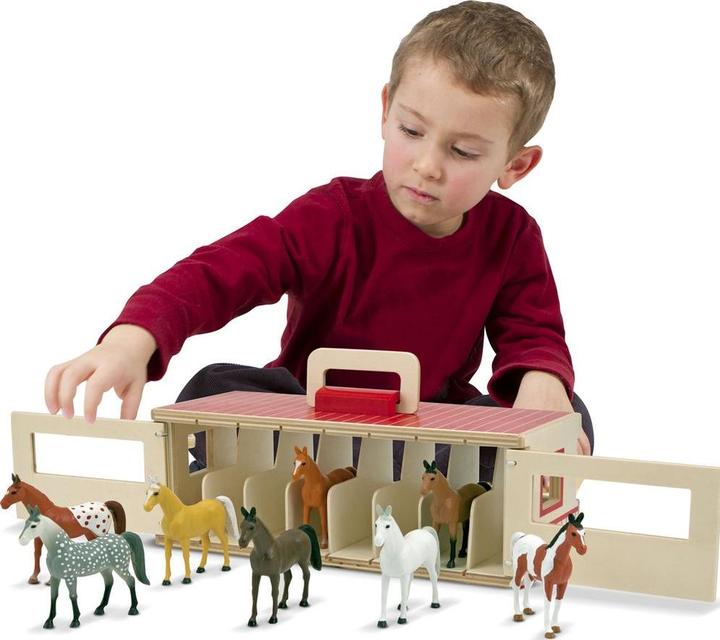 Produktbild Melissa & Doug Pferdchenstall