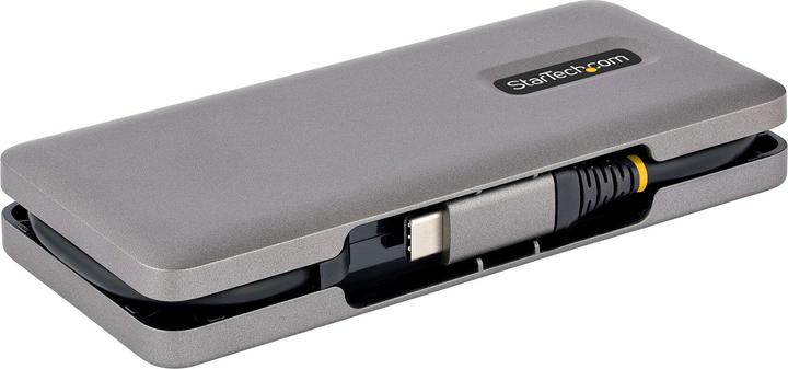 Immagine prodotto StarTech com HB31CM1A3CB, Cablato, USB 3.2 Gen 2 (3.1 Gen 2) Type-C, Grigio, 10 Gbit/s, Plastica, US (USB-C, 4 porte)