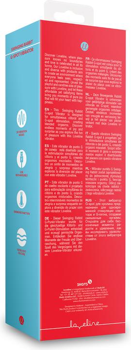 Produktbild Shots Swinging Rabbit G-Spot Vibrator