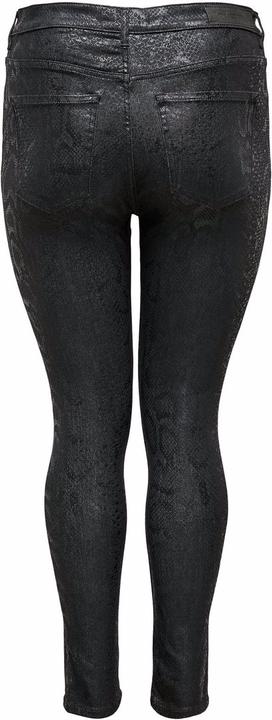 Actual product image Only Curvy Ecks Life Snake HW Skinny Fit Jeans