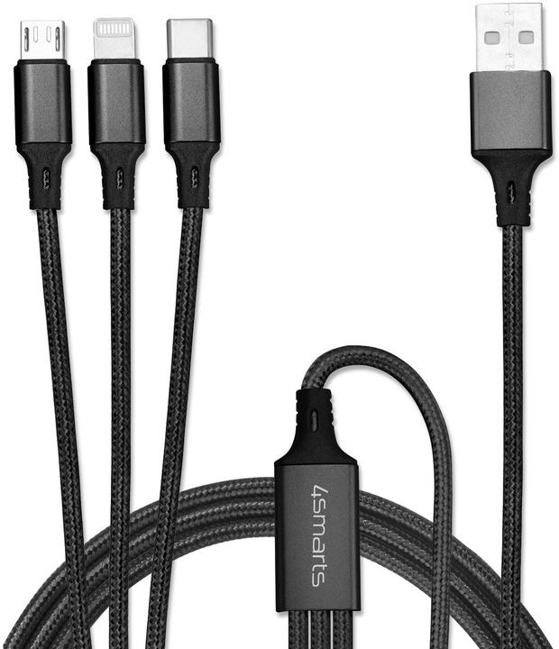 Actual product image 4smarts 3in1 (1 m, USB 2.0)