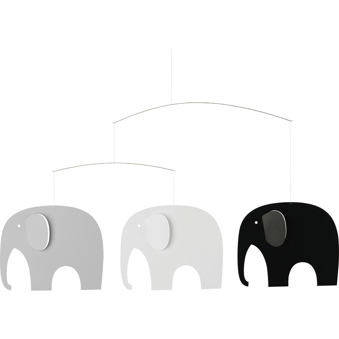 Flensted Mobiles, Babymobile, Elefantenparty Mobile