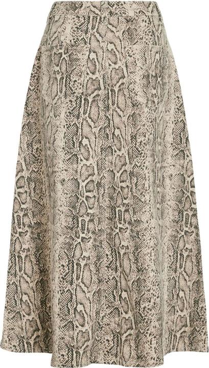 Actual product image Vila Schlangenprint Midirock (44)