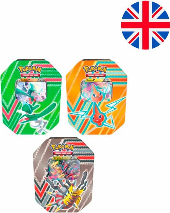 Produktbild Pokémon Hidden Potential Fall 2022 V Tin Box (Englisch, Tin)
