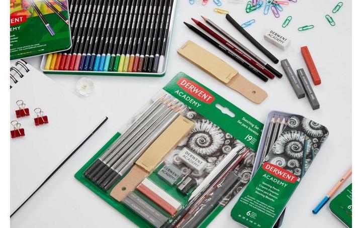 Immagine prodotto Derwent Matita colorata Academy in barattolo (Multicolore, 24 x)