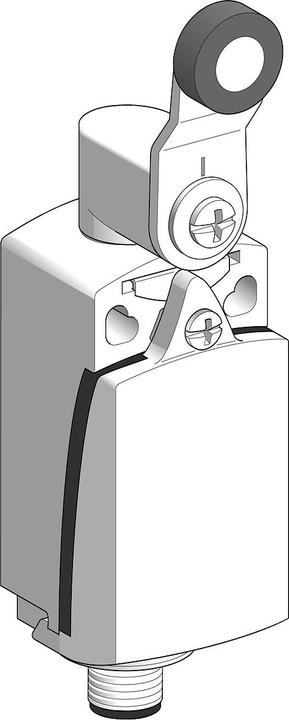 Produktbild TE Sensors Limit Switch 240 VAC 10 Amp Metal XCKD (M12)