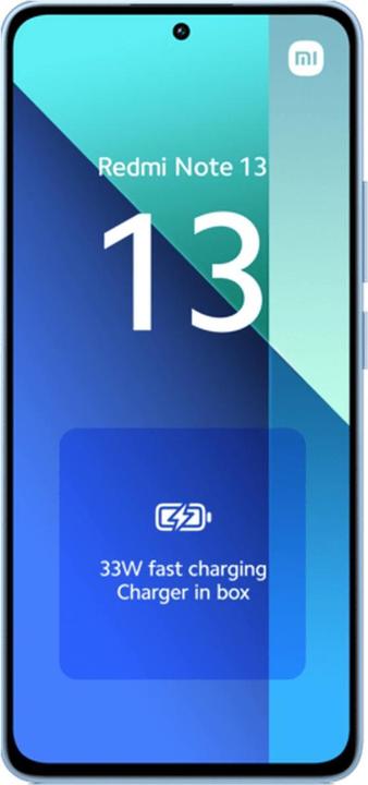 Produktbild Xiaomi Redmi Note 13 (256 GB, Ice Blue, 6.67", Hybrid Dual SIM, 4G)