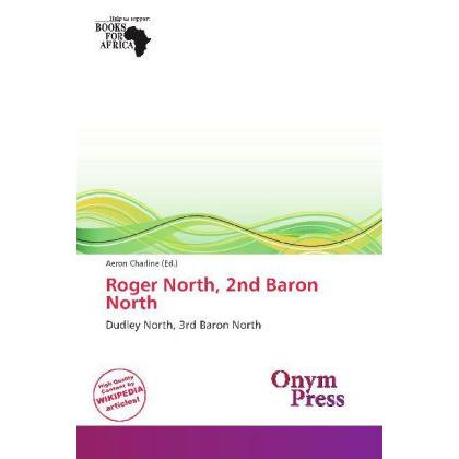 Roger North, 2nd Baron North, Fachbücher