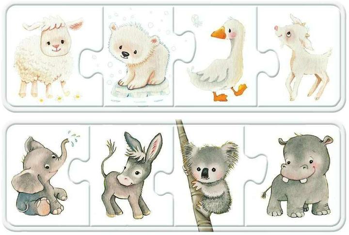 Produktbild Ravensburger Meine liebsten Tierkinder (4 Teile)