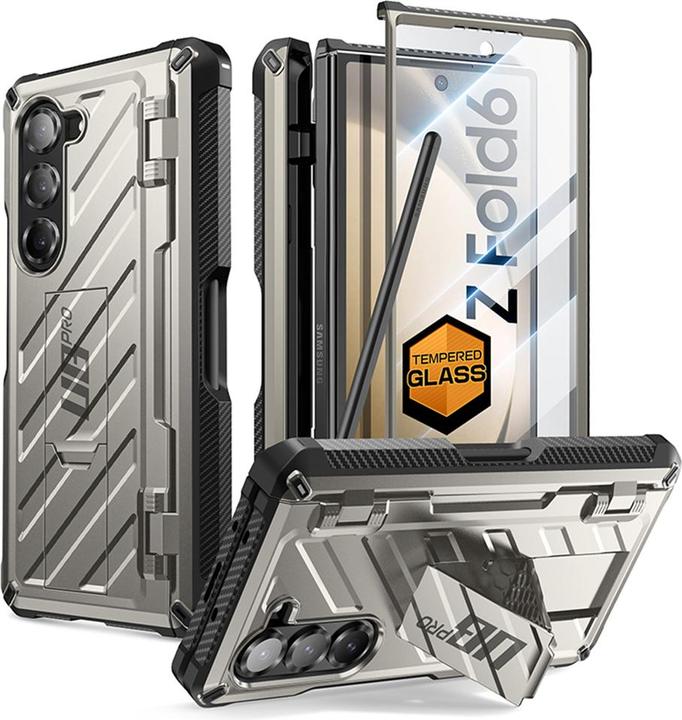 Produktbild Supcase - Unicorn Beetle Pro - Samsung Galaxy Z Fold6 - Titan Gray (Samsung Galaxy Z Fold6)