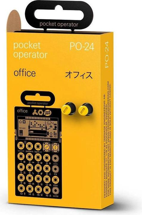 Actual product image Teenage Engineering Pocket Operator PO-24 Office