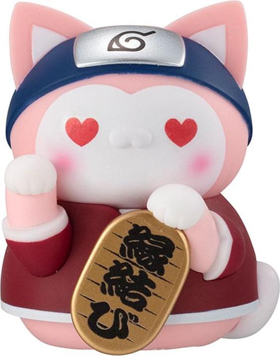 Produktbild Megahouse Naruto-Nyaruto! Mega Cat Project Nyaruto! Sammelfiguren Beckoning cat fortune one more time 7 cm Sor