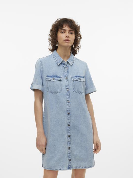 Produktbild Vero Moda VMJENNIE Kurzes Kleid Jeanskleid (XS)