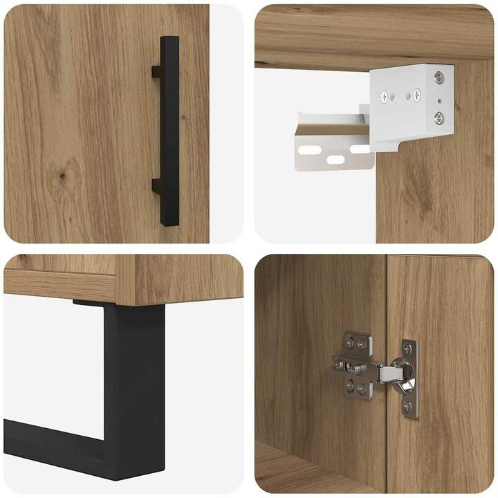 Image du produit vidaXL Lagerungseinheit (69.50 x 34 x 180 cm)