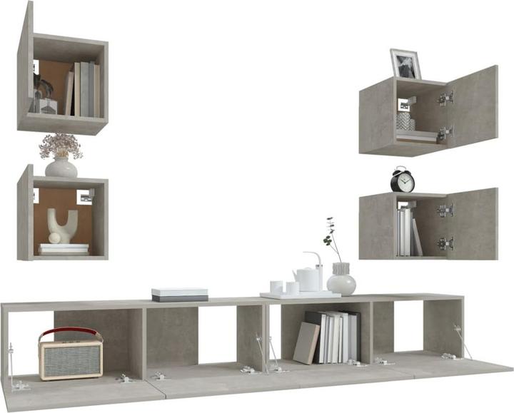 Produktbild vidaXL TV-Schrank-Set (100 x 30 x 30 cm)