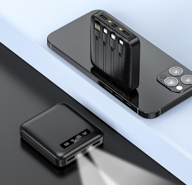 Produktbild Akashi Powerbank mit Kabel (10000 mAh)