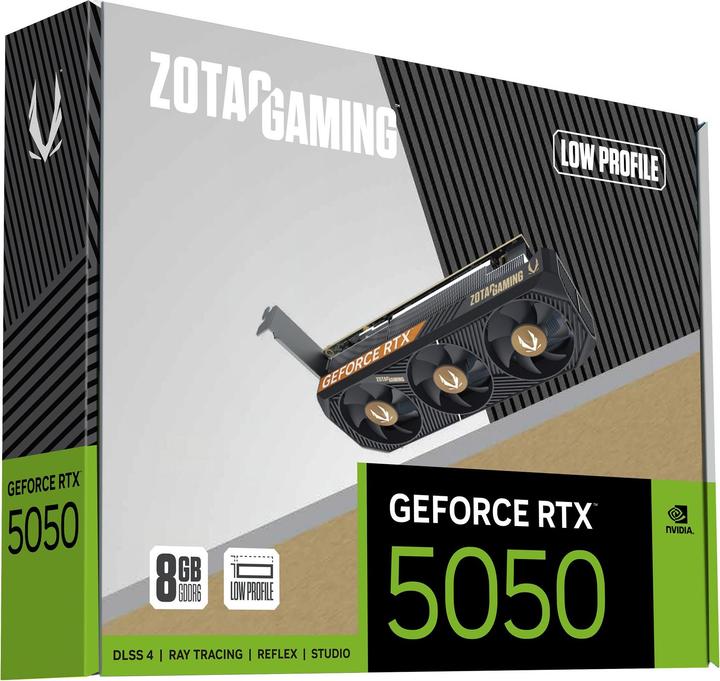 Produktbild Zotac RTX 5050 LP 8GB GDDR6 HDMI 3xDP (8 GB, GDDR6)