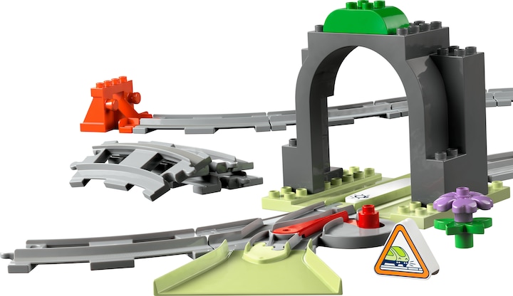 Image du produit LEGO Tunnel ferroviaire et rails - Kit d'extension (10425)