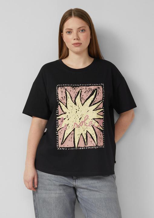 Actual product image s.Oliver Baumwollshirt mit Frontprint (54)