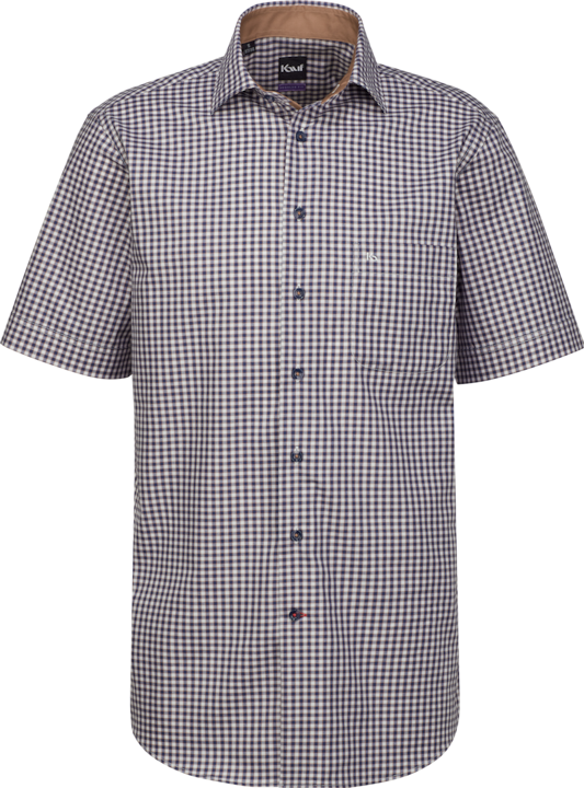 Kauf Bari Kent Kurzarm regular fit mit Kontrast (L)