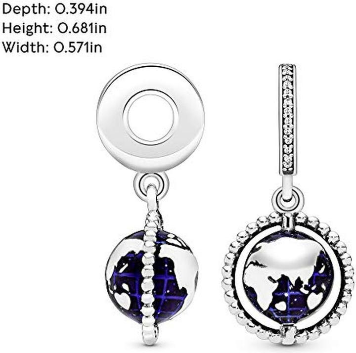 Immagine prodotto Pandora Globo rotante (Argento 925, Gioiello)