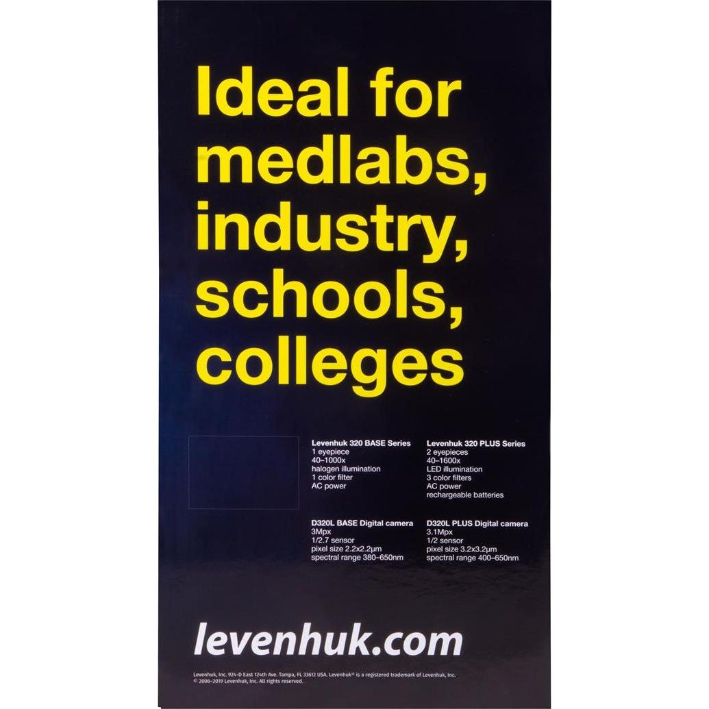 Thumbnail - Levenhuk Monokulares biologisches Mikroskop 320 BASE